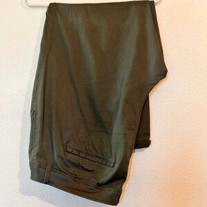 Market and Spruce 24W chinos with rolled cuffs